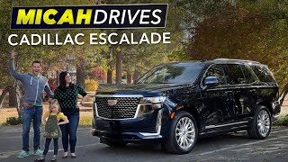 2022 Cadillac Escalade  Family Luxury SUV Review [upl. by Apurk]