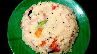 Rava Upma in Tamil  ரவா உப்புமா  South Indian Breakfast Recipe in Tamil [upl. by Eiduam304]