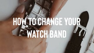 How to Change Your IceLink Watch Strap [upl. by Nybbor274]