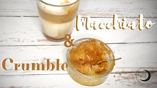 Crumble au PommesAir Fryer ou four amp Macchiato Latte au Caramel [upl. by Hau]