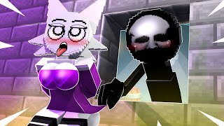 Adopted by HORROR SPRUNKI in Minecraft  Minecraft Cartoon Animation [upl. by Ainoda]