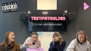 STV TESTAR RARE MATKOMBINASJONAR  TESTPATRULJEN [upl. by Beare]