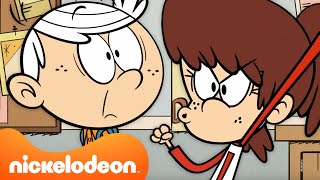 Lincoln Loud Lynn Jr amp the RULES of Middle School amp More School Moments  The Loud House  Nick UK [upl. by Anirual]