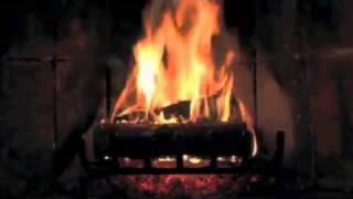 Christmas Carols with a Fireplace Video [upl. by Eseilana]