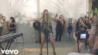 Shakira  quotToneladasquot amp quotMe Enamorequot Live at a surprise performance in Miami FULL [upl. by Cam]