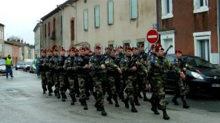 Remise des Fourragères 8èRPIMA 29012010 [upl. by Corrine536]