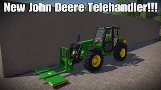 Gnadenthal Crossplay Solo Episode 1 New JD Telehandler  Spelt Harvest amp More FS22 PS5 [upl. by Annotahs]