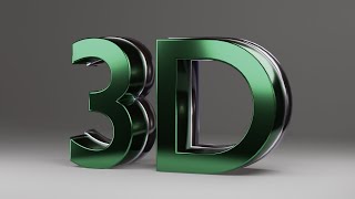 Blender 3D Text Design Blender Tutorial [upl. by Alamaj613]