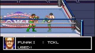 Hybrid Wrestler SNES Masakatsu Funaki vs Volk Han [upl. by Frederic]