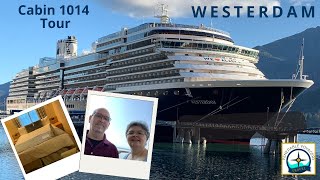 Cabin Tour of 1014  Holland America Westerdam [upl. by Sylas]