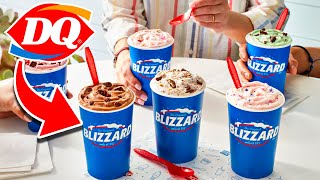 10 Dairy Queen Blizzards You NEED To Have In Summer 2023 [upl. by Ynamad]