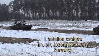 1 batalion czołgów z Żurawicy [upl. by Borchers]