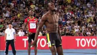 Usain Bolt  False Start 2011 Daegu World Championships [upl. by Frangos]