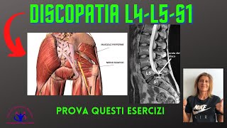 DISCOPATIA L4L5L5S1 GLI ESERCIZI DI STRETCHING [upl. by Kelwunn]