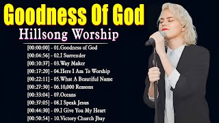 Non Stop Worship Songs  The Best Peaceful Christian Worship Songs With Lyrics  Hillsong Playlist [upl. by Arrad]