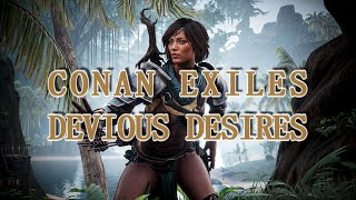 Conan Exiles Devious Desires Mod training 1 [upl. by Audrye]