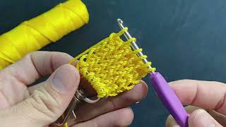 Cómo tejer cinturón muy fácil y rápido en la técnica del crochet paso a paso [upl. by Atteuqal299]