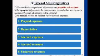 Types and Rules for Adjusting Entries  Professor Victoria Chiu [upl. by Vyner]