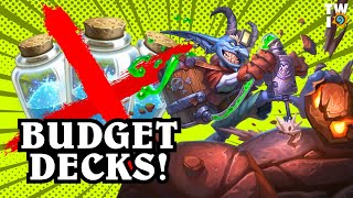 Budget Hearthstone Decks for This Week in 2024 HS Budget Deck Guides [upl. by Eiramesor961]