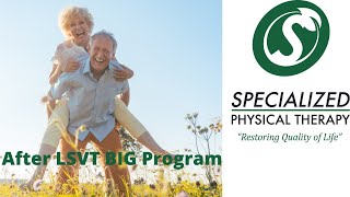 Parkinsons Disease Treatment  LSVT BIG  Specialized Physical Therapy [upl. by Steffy871]