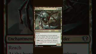 Edh deck tech The Swarmweaver commanderdeck edh magicthegathering spoiler [upl. by Enilrac751]