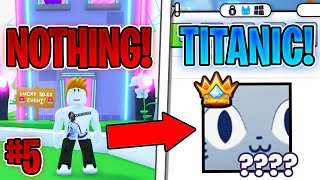 TRADING FROM NOTHING TO TITANIC PET IN PET SIMULATOR 99 Episode 5 [upl. by Weisberg]