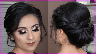 PEINADOS RECOGIDOS FÁCILES Y MAQUILLAJES PARA FIESTA NOVIA BODA QUINCEAÑERA [upl. by Artus]