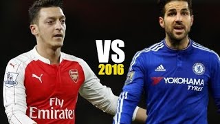 Cesc Fabregas vs Mesut Ozil • The Premier Leagues Best Midfielder • Highlights 2016 HD [upl. by Jestude]