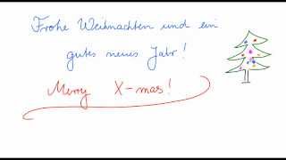 Grundlagen der Geometrie  Weihnachtsgeometrie [upl. by Kingsbury]