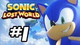 Sonic Lost World Gameplay Walkthrough  Part 1  INTRO  Sonic Gameplay HD [upl. by Anaderol]