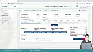 DESCRIPCIÓN Y EMISIÓN DE COMPROBANTES EN CONTINGENCIA [upl. by Cybill]