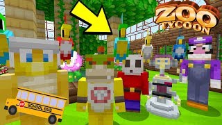 ZOO FIELD TRIP PART 2 NEW PETS  Super Nintendo School  Minecraft Switch 12 [upl. by Arezzini]