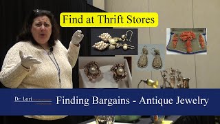 Value amp Find Antique Jewelry and Earrings by Dr Lori [upl. by Zertnom]