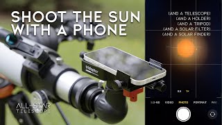 How to Take a Photo of the Sun With Your Smartphone in 116 Seconds [upl. by Aeriela]