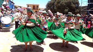 Mira Así bailan la TARQUEADA en San Pedro de Totora Oruro  Bolivia [upl. by Dnomad]