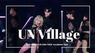 4K 240727 BAEKHYUN백현  UN Village 2024 BAEKHYUN ASIA TOUR Lonsdaleite dot [upl. by Chuch]