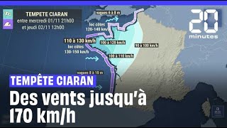 Tempête Ciaran  À quoi fautil sattendre en France [upl. by Ena]