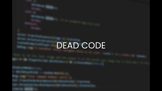 Dead Code [upl. by Gunnar562]