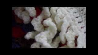 How to make a crochet curlicue scarf [upl. by Mraz]