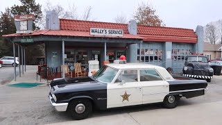 Squad Car Tour of Real Life Mayberry  Andy Griffith Hometown of Mount Airy NC  Snappy Lunch amp MORE [upl. by Mcclary467]