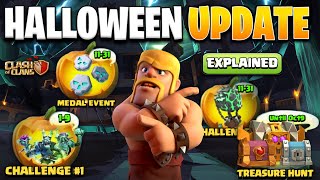 Halloween Update Calendar Explained 2024 Clash of Clans [upl. by Hewitt961]