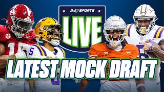 247Sports Live BRAND NEW NFL Mock Draft  Full First Round  CBS Sports Ryan Wilson Joins [upl. by Aerehs724]