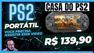 PS2 Portátil Por R 13990 na CASA DO PS2  É Confiável [upl. by Garzon]