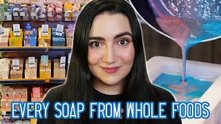 Melting Every Soap From Whole Foods Together [upl. by Nomyar639]