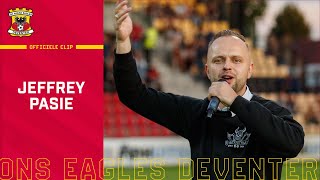 Ons Eagles Deventer  Jeffrey Pasie officiële clip ❤️💛 [upl. by Coh]