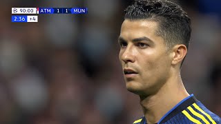 Cristiano Ronaldo vs Atletico Madrid A  UCL 202122  HD [upl. by Ashelman]