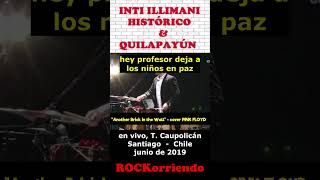 Inti amp Quila interpretan cover de Pink Floyd thewall pinkfloyd inti quilapayun [upl. by Shelba]