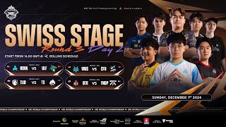 🔴LIVE  MLBB M6 World Championship  Swiss Stage Round 3 Day 2 [upl. by Las]