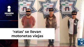 No tienen límites ‘ratas’ se llevan motonetas viejas de un corralón en Hidalgo [upl. by Assisi]