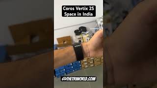 Coros Vertix 2S Space Black in India [upl. by Idolem]